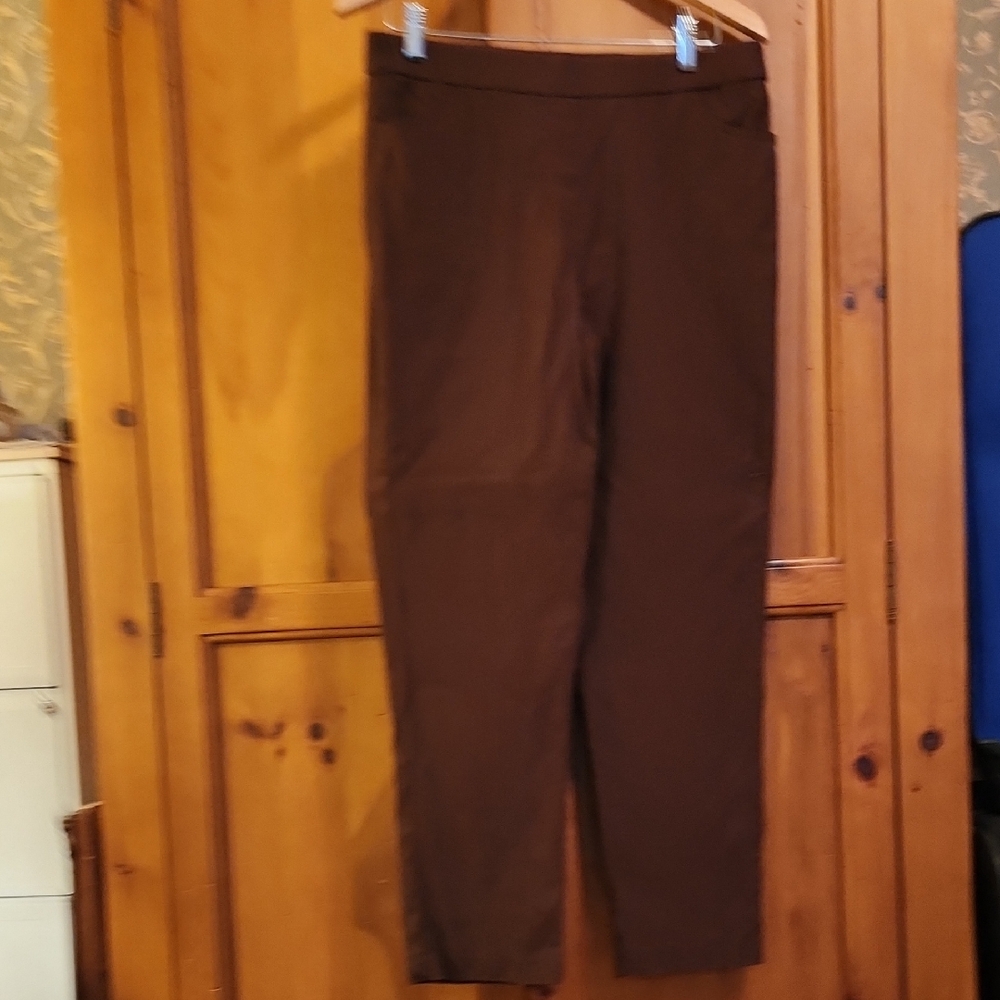 Alfani Women's Brown Straight Leg Pants